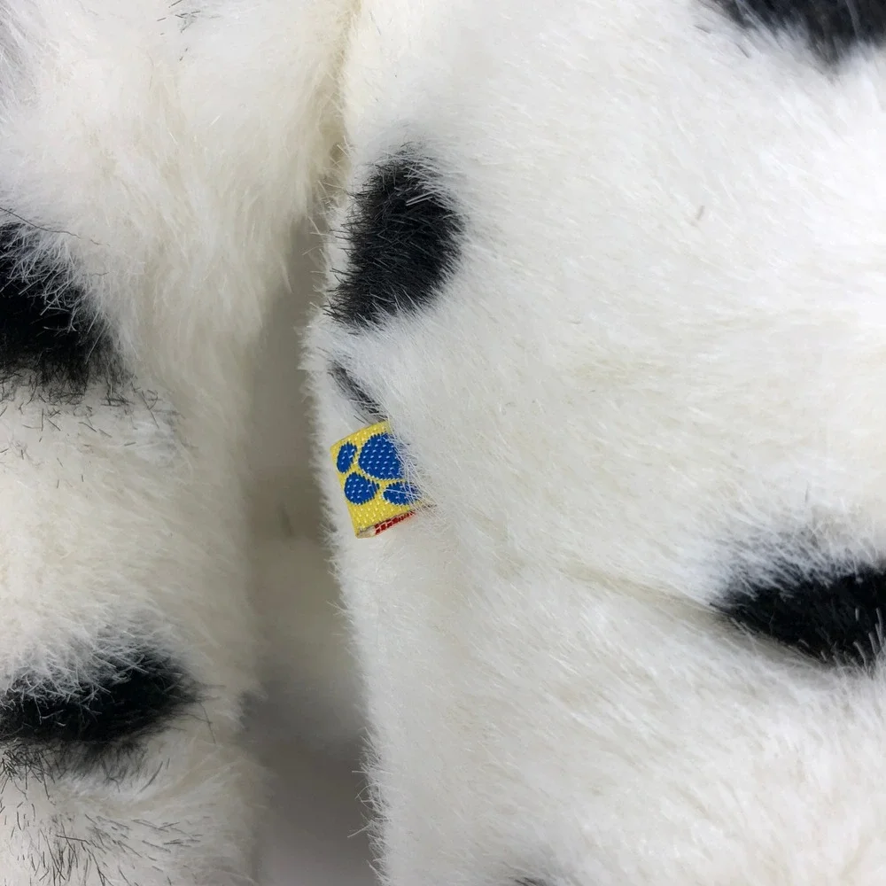 Build A Bear Vintage Dalmatian Dog Plush Cheerleader Uniform White Black Spotted